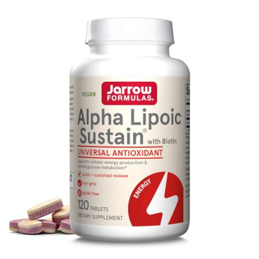 Jarrow Formulas Alpha Lipoic Sustain with Biotin - B004225FRK