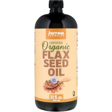 Jarrow Formulas Certified Organic Flax Seed Oil - B0013OUK6Q