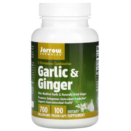 Jarrow Formulas Garlic & Ginger