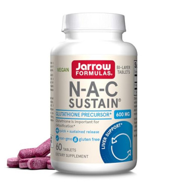 Jarrow Formulas N-A-C Sustain N-Acetyl-L-Cysteine - B0013OVVK0