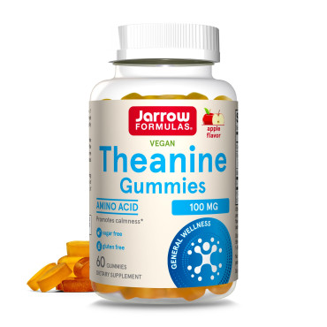 Jarrow Formulas Theanine Gummies Apple Flavor - B01GFJE4LU