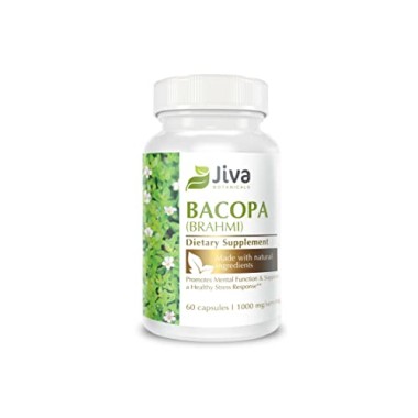 Jiva Botanicals Bacopa Healthy Stress Response - B07JWBRW46