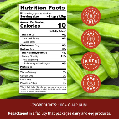 Judee's Gluten Free Guar Gum - B00IZDIMG8