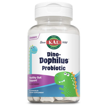 KAL Dino-Dophilus Probiotic 2 Billion Black Cherry - B000NZDMP2
