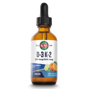 KAL Vitamin D-3 K-2 Drop Ins - B01JX7OW86