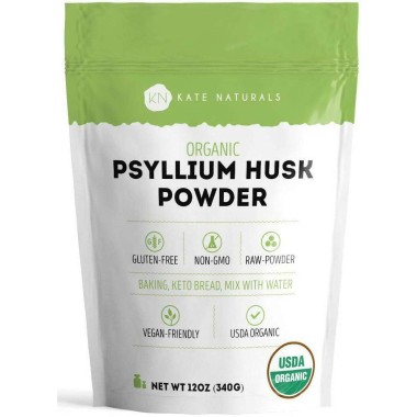 Kate Naturals Organic Psyllium Husk for Baking - B07GP1LHRG