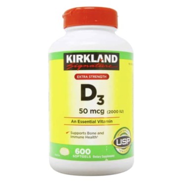 Kirkland Signature Extra Strength Vitamin D3 - B002RL8FE8