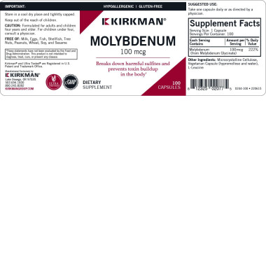 Kirkman Molybdenum - B00P8DX5L0