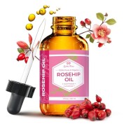 Leven Rosa Cold Pressed Anti Aging Rose Hip Moisturizer for Hair Skin & Nails - B00URXIKIY
