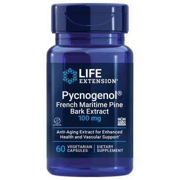 Life Extension Pycnogenol French Maritime Pine Bark Extract - B00B0YI97Q