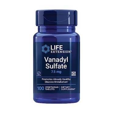 Life Extension Vanadium Promotes Healthy Glucose Metabolism - B000X9N58W