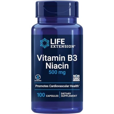 Life Extension Vitamin B3 Niacin - B000PBX32G