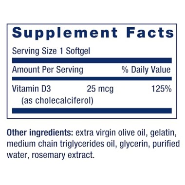 Life Extension Vitamin D3 - B0019LPCNO