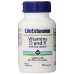 Life Extension Vitamins D and K with Sea-Iodine