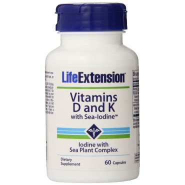 Life Extension Vitamins D and K with Sea-Iodine - B00HFEFKO0