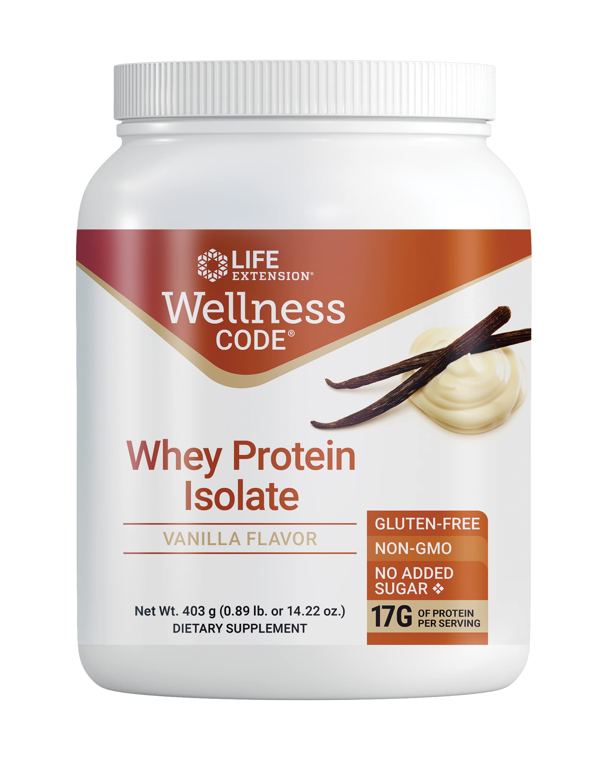 Life Extension Wellness Code Whey Protein Isolate