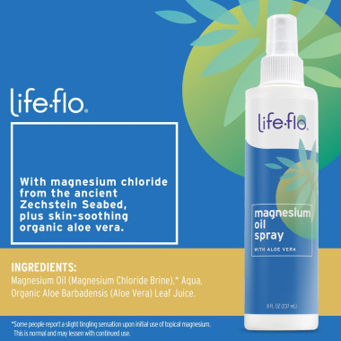 Life-flo Life-Flor Magnesium Oil Spray Plus Aloe Vera - B01HTMKQJG