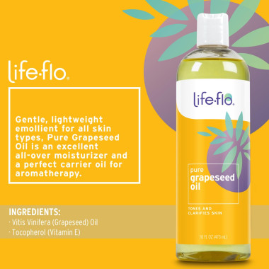 Life-flo Pure Grapeseed Oil - B006Z9ACMG