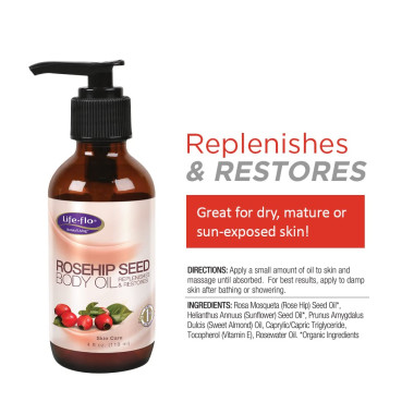 Life-flo Pure Rosehip Seed Oil Skin Care - B00YF2SFBA