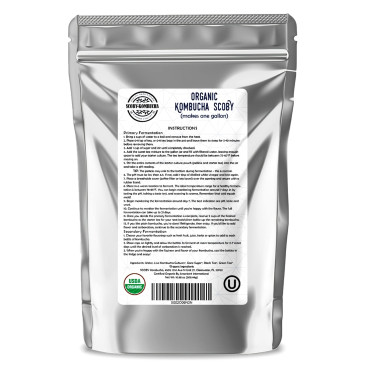 Live Culture Scoby Kombucha - B009ZW8RP4