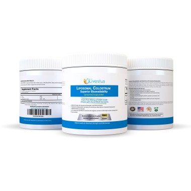 Livestus Laboratories Liposomal Colostrum Superior Bioavailability - B07MVZ3QSQ