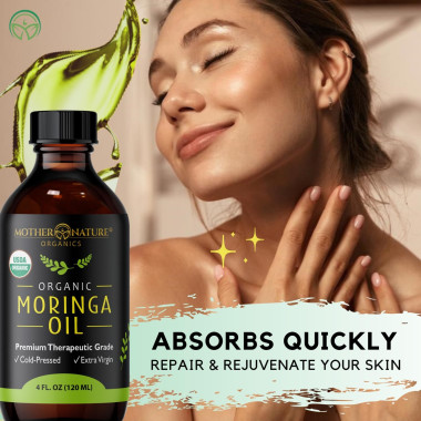 Madre Nature Organic Moringa Oil - B07HLP854W