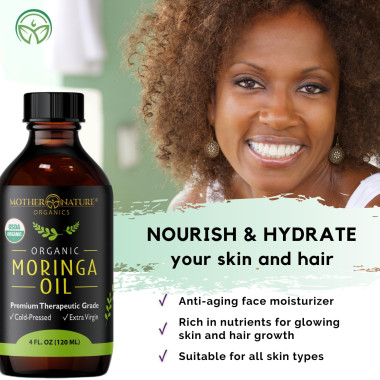 Madre Nature Organic Moringa Oil - B07HLP854W