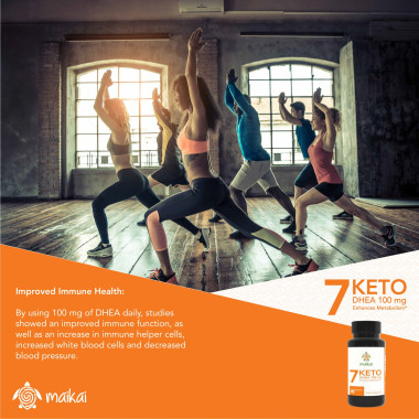 Maikai 7 Keto DHEA Enhances Metabolism - B07VPXR886