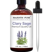 Majestic Pure Clary Sage Oil Premium Quality - B01767OTVK