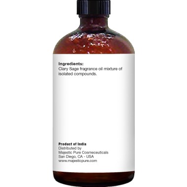 Majestic Pure Clary Sage Oil Premium Quality - B01767OTVK