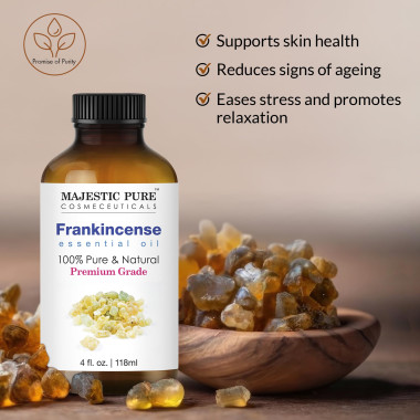 Majestic Pure Frankincense Essential Oil 100% Pure and Natural - B07PRDSY6J