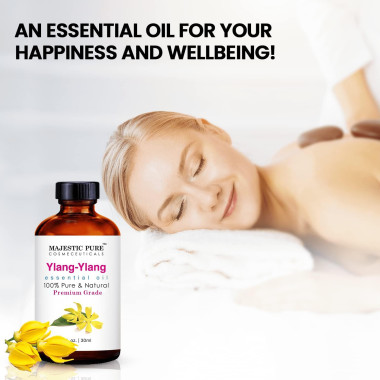Majestic Pure Ylang Ylang Oil Premium Quality - B07HFFGFWD