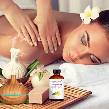 Majestic Pure Ylang Ylang Oil Premium Quality - B07HFFGFWD