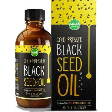 Maju Superfoods Black Seed Oil Cold Pressed GMO Free - B0797GC3N1