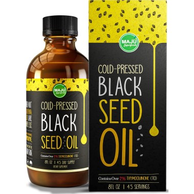 Maju Superfoods Black Seed Oil Cold Pressed GMO Free - B0797GC3N1