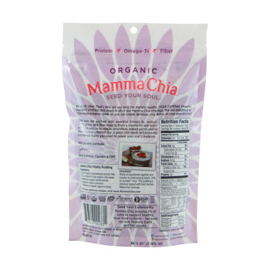 Mamma Chia Organic Black Chia Seed - B00LEVZYCS