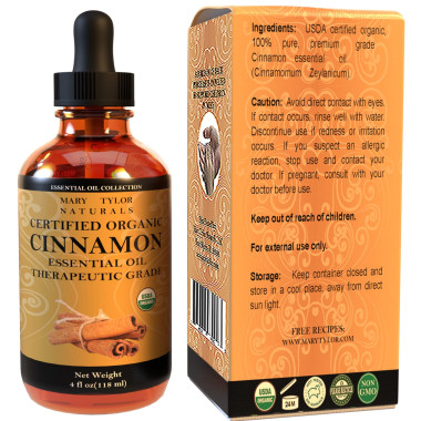 Mary Tylor Naturals Cinnamon Oil - B07K8YH7R3