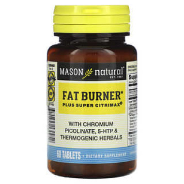Mason Natural Fat Burner Plus Super Citrimax - B009AUHB6W