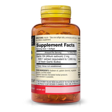 Mason Natural Garlic Oil - B00E9MD5HK