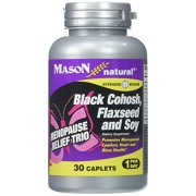 Mason Natural Menopause Relief Trio Black Cohosh Flaxseed and Soy - B0012BX6WU