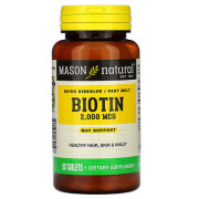 Mason Natural Quick Dissolve Fast Melt Biotin - 