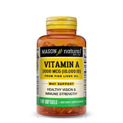 Mason Natural Vitamin A 10,000 IU - B00431NVCG Mason Natural Vitamin A 10,000 IU - B00431NVCG