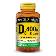 Mason Natural Vitamin D3 400 IU - B003LYAGLA