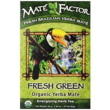 Mate Factor Organic Yerba Mate Fresh Green - B01KYKLZQI