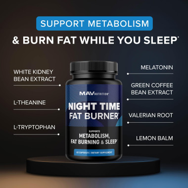 MAV Nutrition Night Time Fat Burners - B07HM719FM
