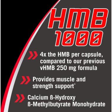 MET-Rx HMB 1000 Supports Muscle Recovery - B0080L9B9M