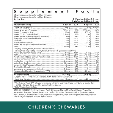Michael's Naturopathic Children's Chewables Natural Fruit Flavors - B000EOG62S