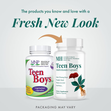 Michael's Naturopathic Teen Boys Caps Daily Multi-Vitamin - B01AKT1IK6