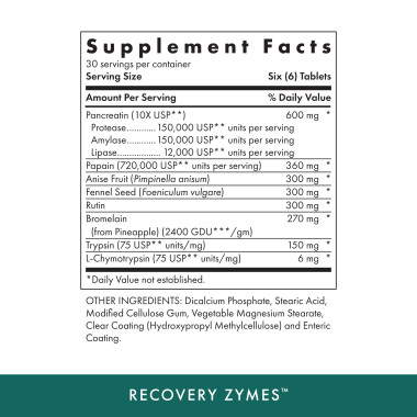 Michael's Naturopathic W-Zymes Xtra Recovery Zymes - B000BD4CS2