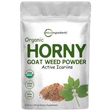 Micro Ingredients Horny Goat Weed Energy and Immune System Booster - B01L2TGSVM